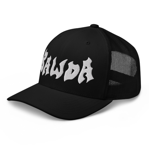 BAWDA™ Essential Trucker - Black & White