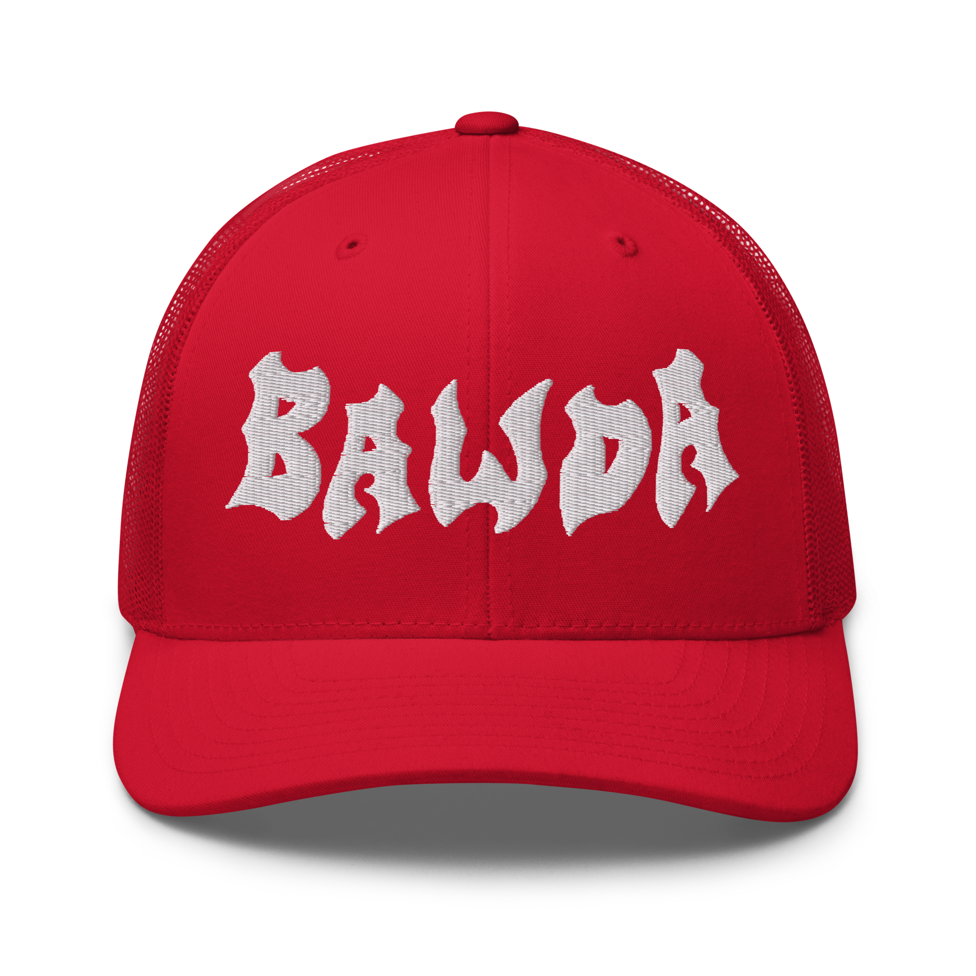 BAWDA™ Essential Trucker - Red & White