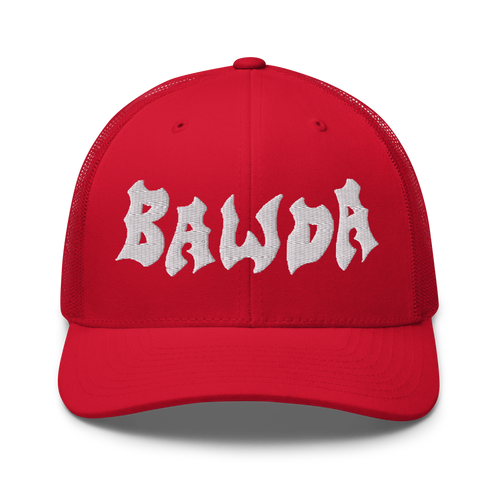 BAWDA™ Essential Trucker - Red & White