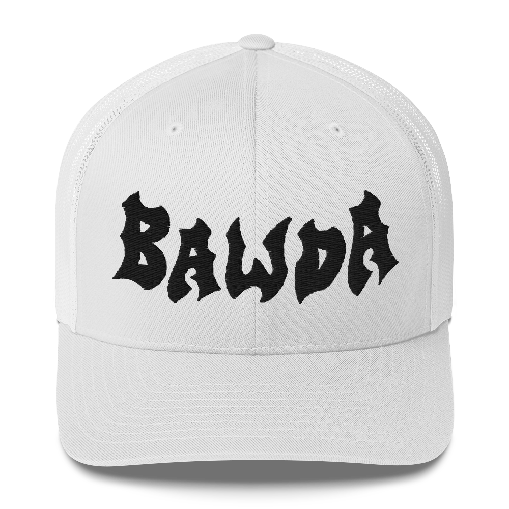 BAWDA™ Essential Trucker - White & Black