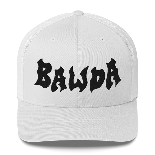 BAWDA™ Essential Trucker - White & Black