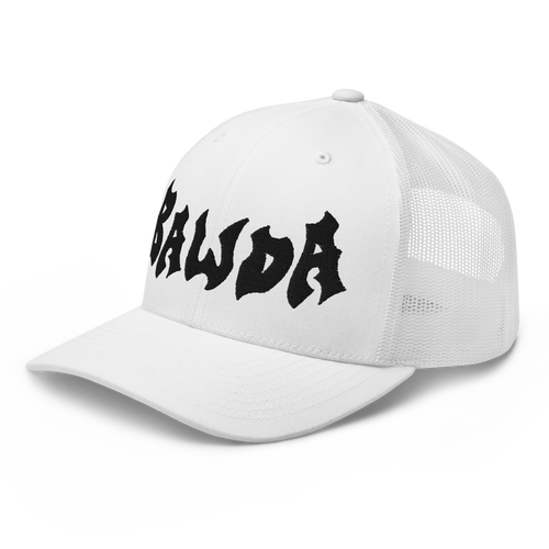 BAWDA™ Essential Trucker - White & Black