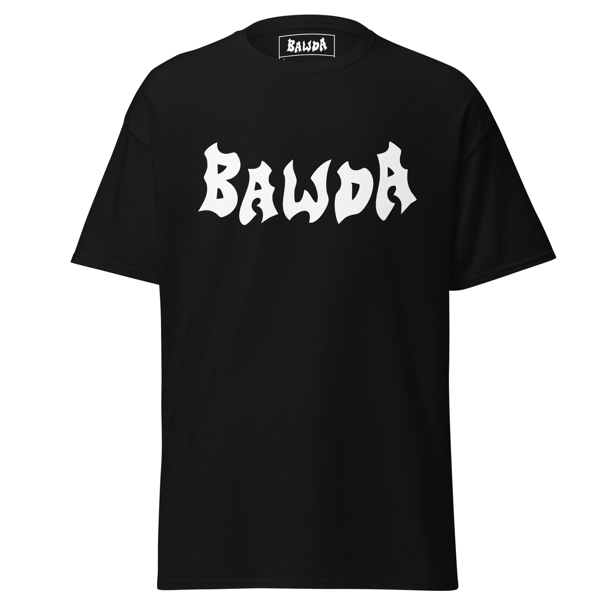 BAWDA™ Essential Unisex Tee — Black/White