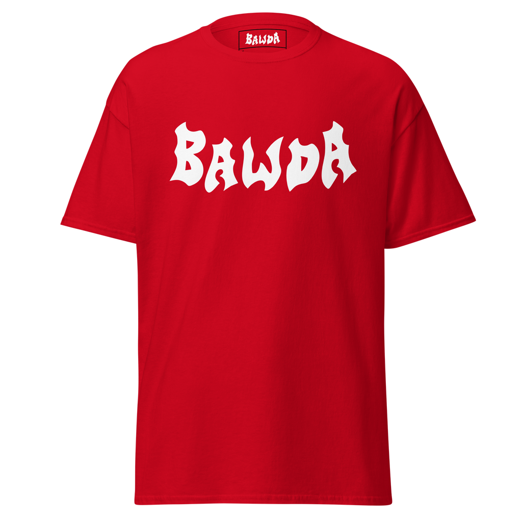 BAWDA™ Essential Unisex Tee — Red/White