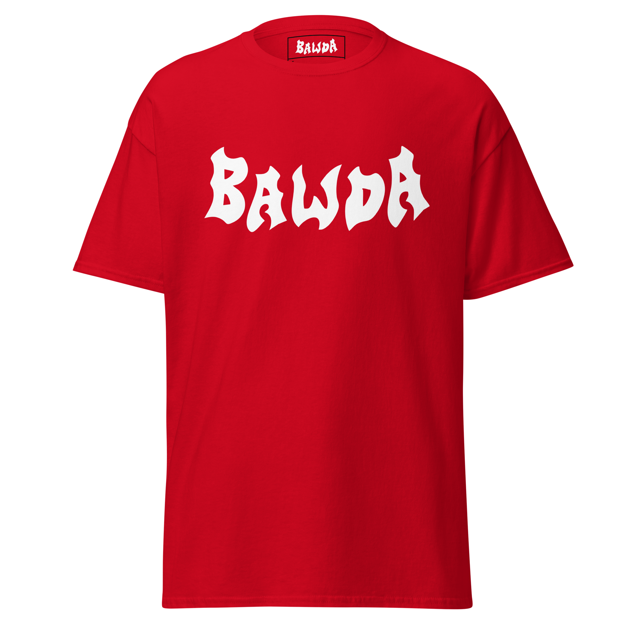 BAWDA™ Essential Unisex Tee — Red/White