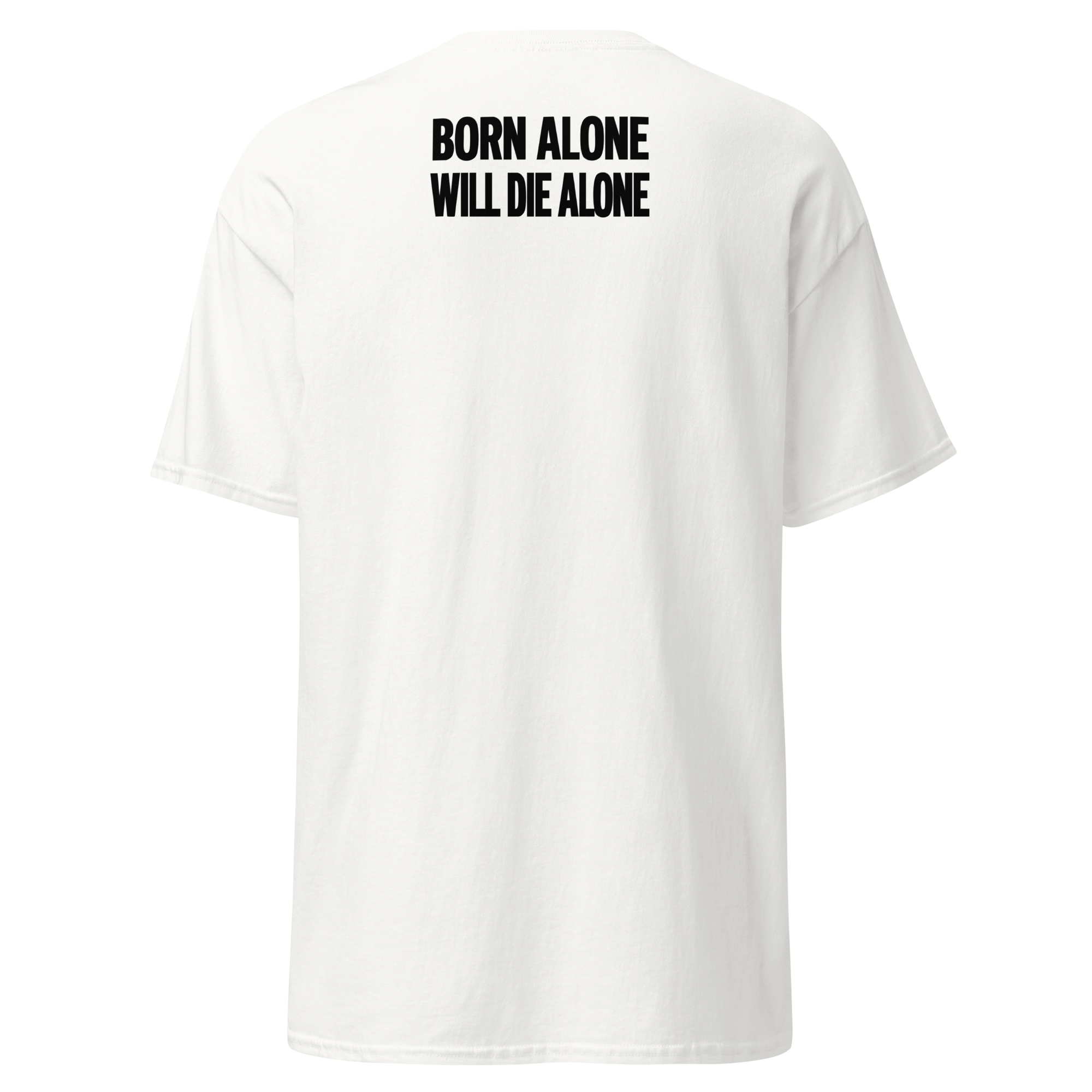 BAWDA™ Essential Unisex Tee — White/Black